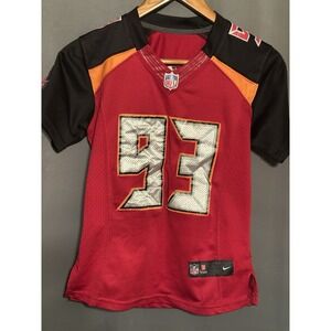 Nike Tampa Bay Buccaneers Gerald McCoy #93 On Field Jersey NFL XS‎ 19" Chest